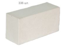Кирпич (маленькая клетка) силикатный  утолщенный  рядовой полнотелый Белый М-150 (200) 